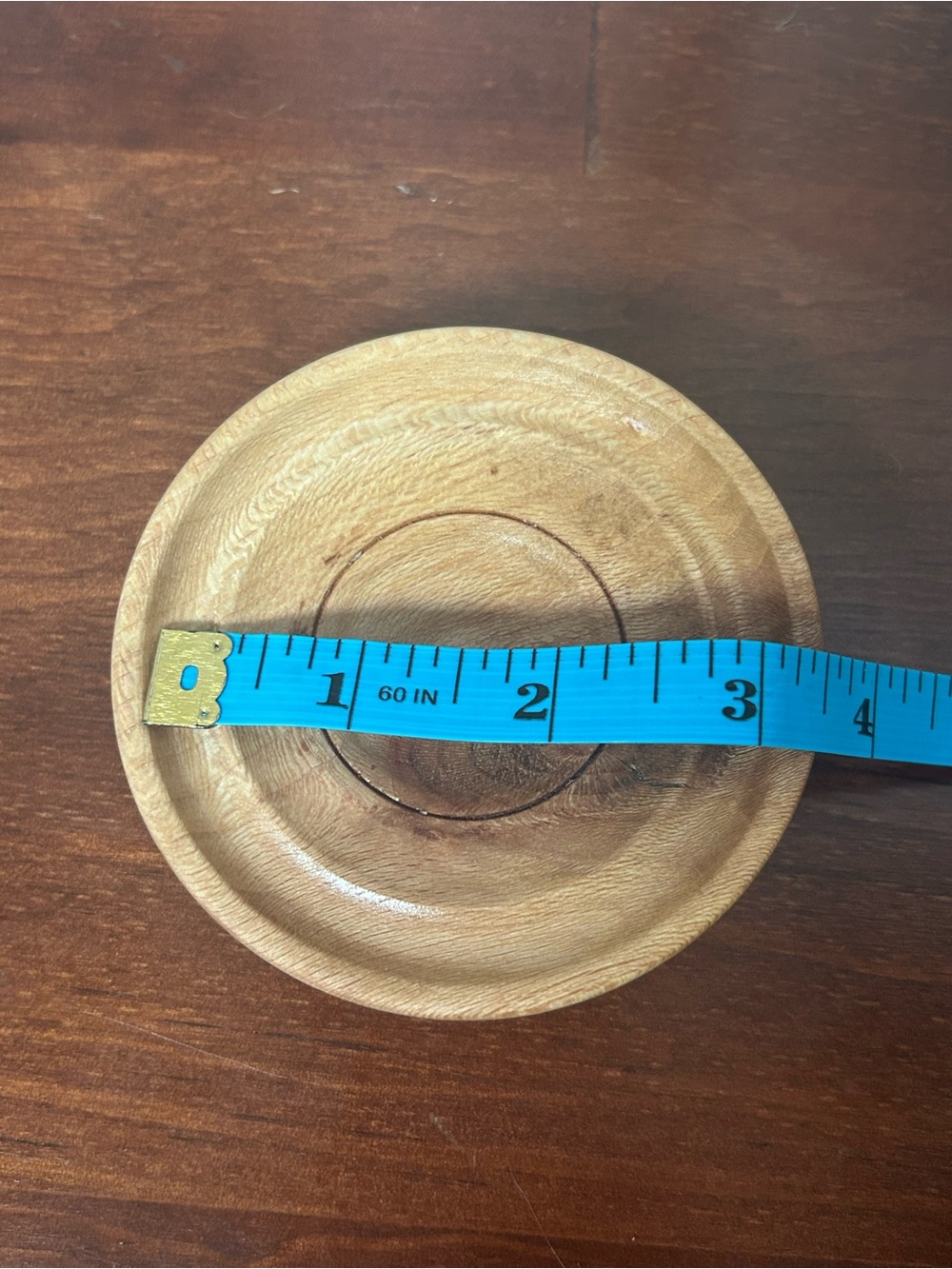Wood Soap Dish | Sycamore Handcrafted Wooden Soap Holder Rustic Bathroom Decor - Picture 5 of 6